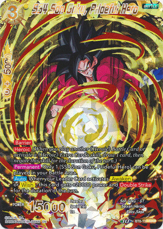 SS4 Son Goku, Prideful Hero (BT8-131) [Malicious Machinations] | Odin's Place