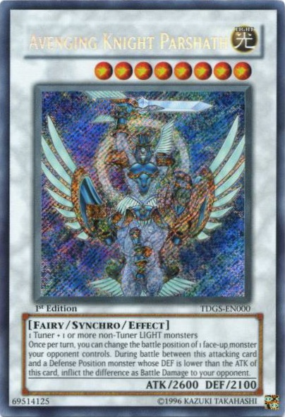 Avenging Knight Parshath [TDGS-EN000] Secret Rare | Odin's Place