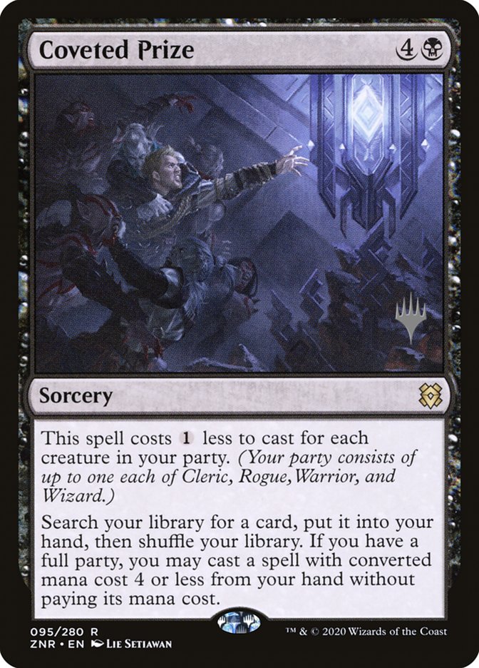 Coveted Prize (Promo Pack) [Zendikar Rising Promos] | Odin's Place