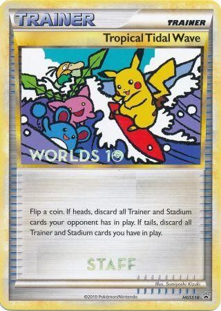 Tropical Tidal Wave (HGSS18) (Staff) [HeartGold & SoulSilver: Black Star Promos] | Odin's Place