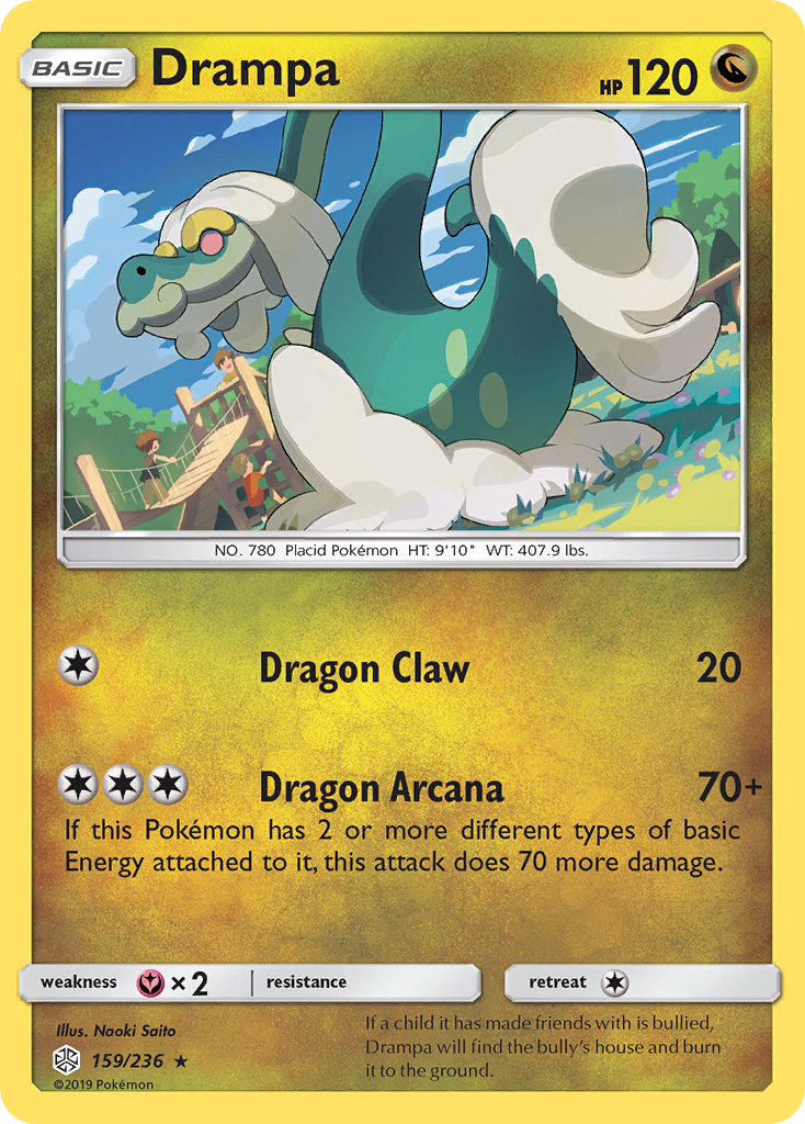 Drampa (159/236) [Sun & Moon: Cosmic Eclipse] | Odin's Place
