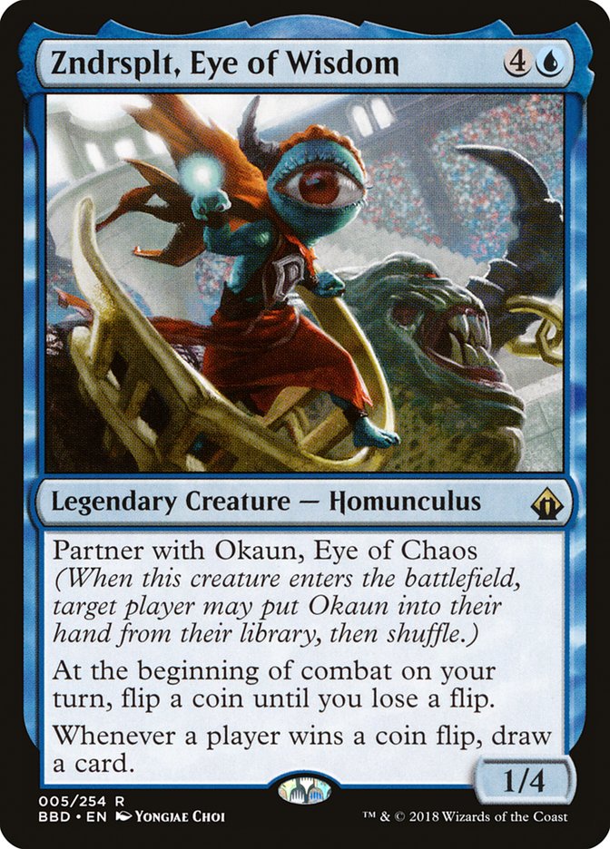 Zndrsplt, Eye of Wisdom (5) [Battlebond] | Odin's Place