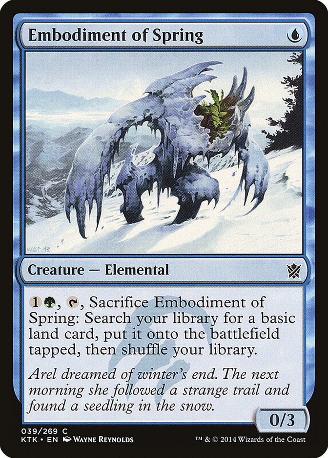 Embodiment of Spring (39) [Khans of Tarkir] | Odin's Place