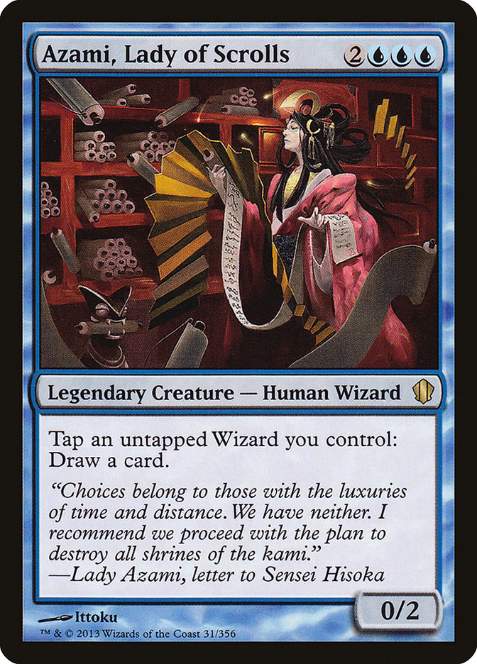 Azami, Lady of Scrolls (31) [Commander 2013] | Odin's Place