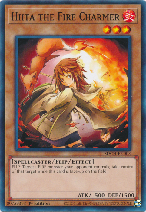 Hiita the Fire Charmer [SDCH-EN003] Common | Odin's Place
