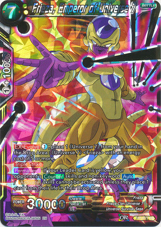Frieza, Emperor of Universe 7 (Shatterfoil) (TB1-077) [Dragon Brawl] | Odin's Place