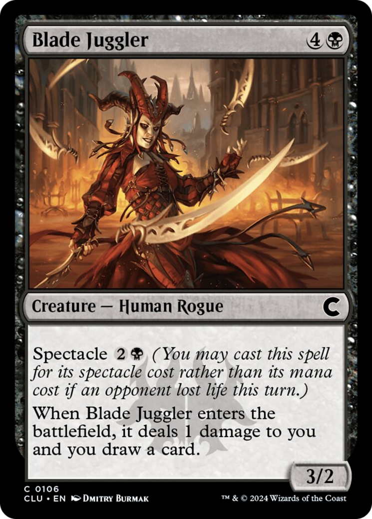 Blade Juggler [Ravnica: Clue Edition] | Odin's Place