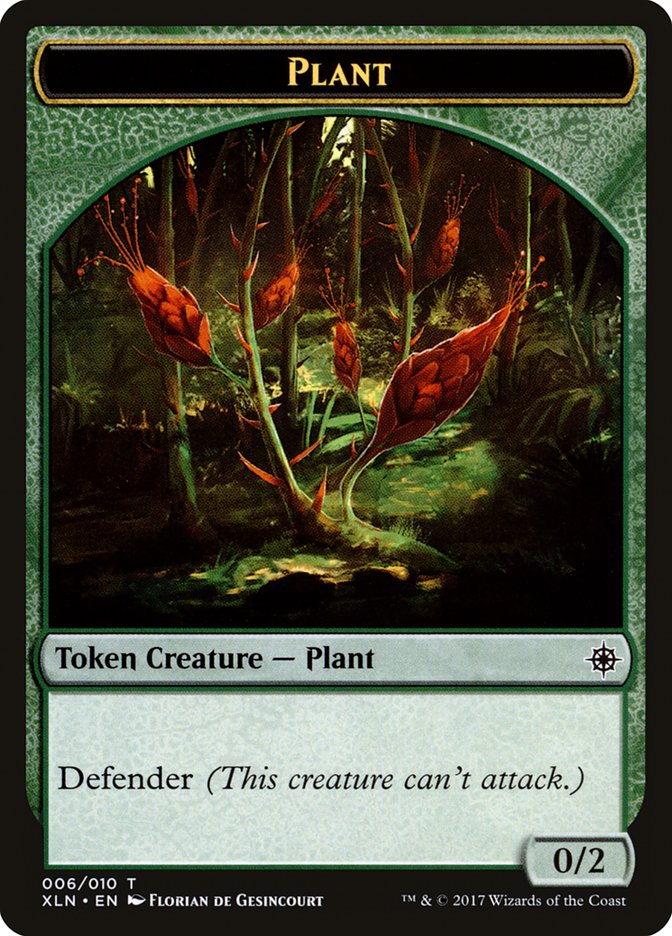 Plant Token (6) [Ixalan Tokens] | Odin's Place