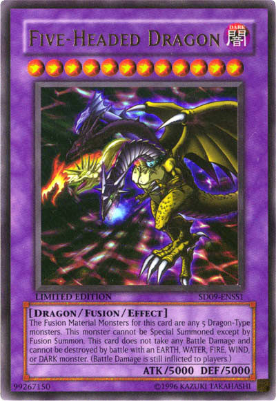 Five-Headed Dragon [SD09-ENSS1] Ultra Rare | Odin's Place