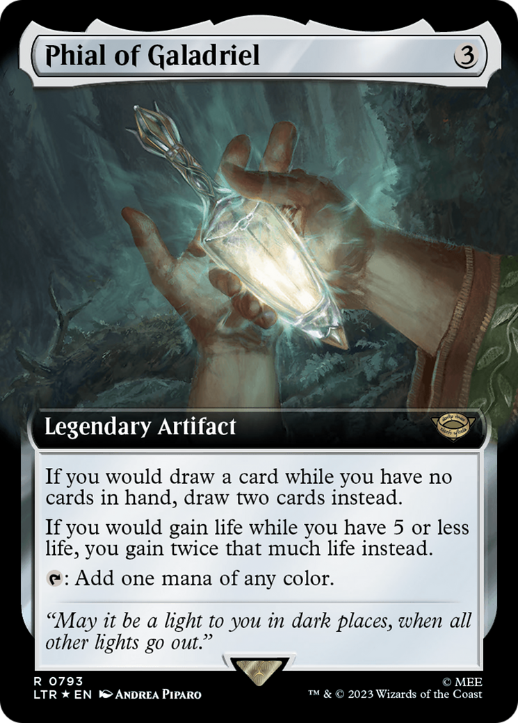 Phial of Galadriel (Extended Art) (Surge Foil) [The Lord of the Rings: Tales of Middle-Earth] | Odin's Place