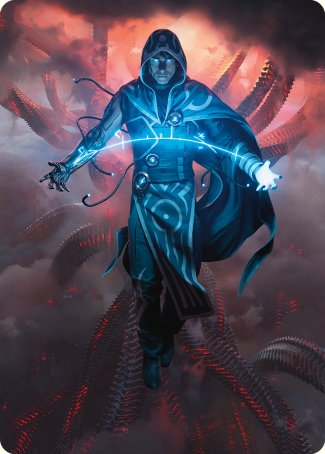 Jace, the Perfected Mind Art Card [Phyrexia: All Will Be One Art Series] | Odin's Place