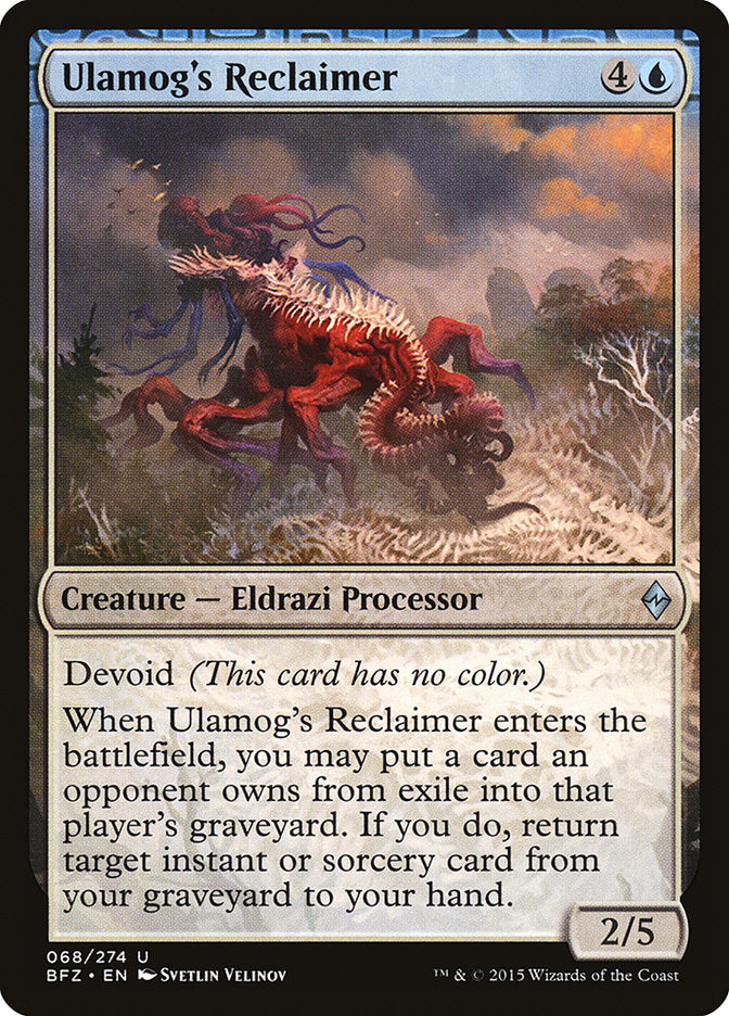 Ulamog's Reclaimer (68) [Battle for Zendikar] | Odin's Place