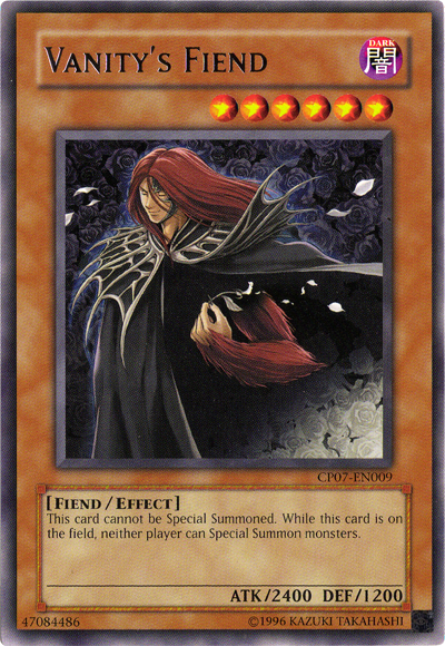 Vanity's Fiend [CP07-EN009] Rare | Odin's Place