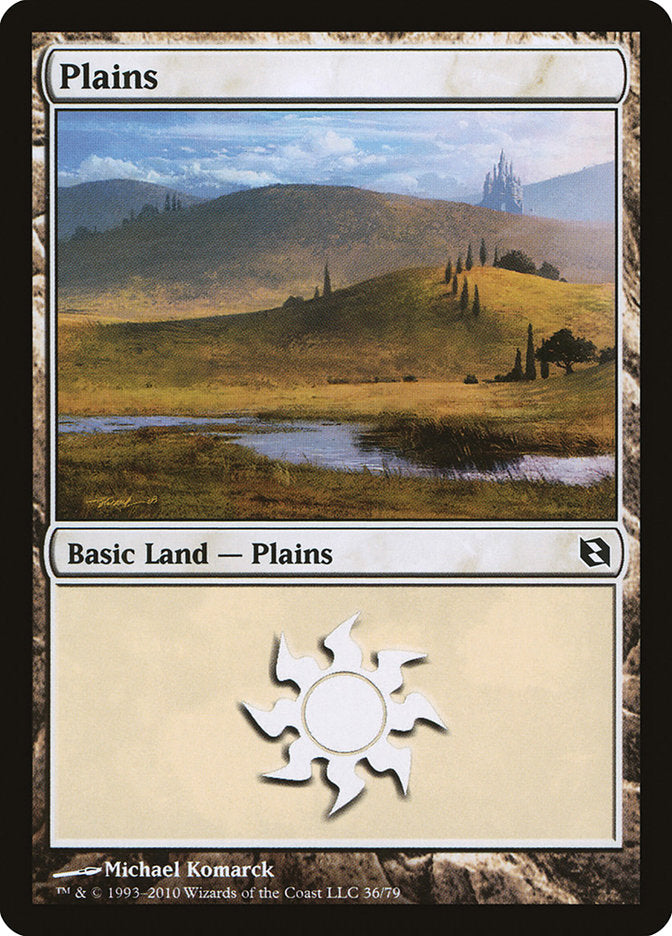 Plains (36) [Duel Decks: Elspeth vs. Tezzeret] | Odin's Place