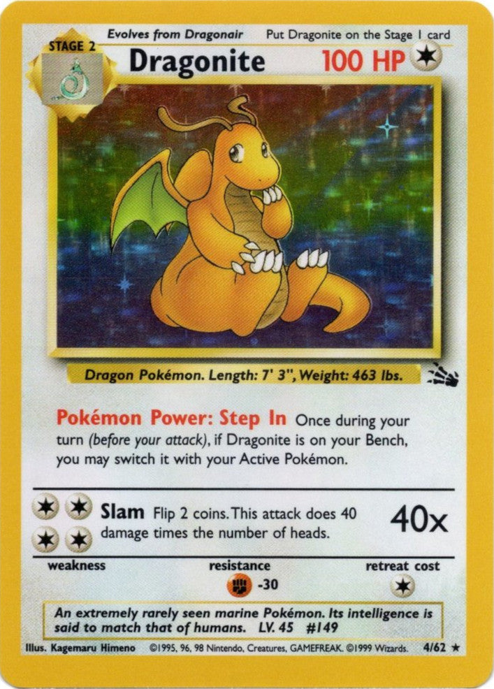 Dragonite (4/62) [Fossil Unlimited] | Odin's Place