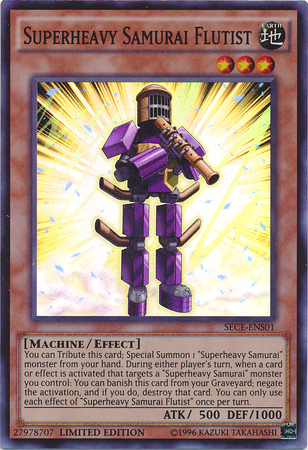 Superheavy Samurai Flutist [SECE-ENS01] Super Rare | Odin's Place