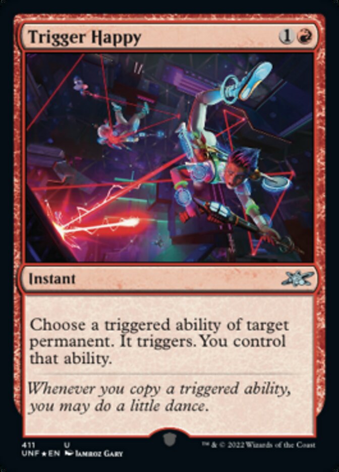 Trigger Happy (Galaxy Foil) [Unfinity] | Odin's Place