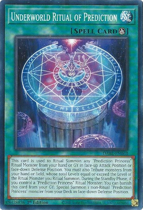 Underworld Ritual of Prediction [DABL-EN063] Common | Odin's Place