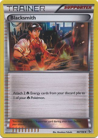 Blacksmith (88/106) (Sheen Holo Pyroar Collection Exclusive) [XY: Flashfire] | Odin's Place