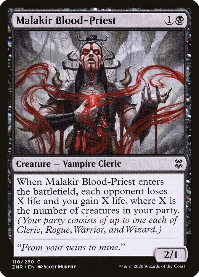 Malakir Blood-Priest [Zendikar Rising] | Odin's Place