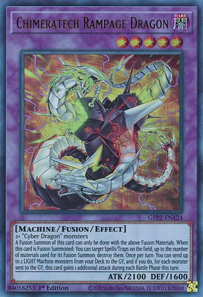 Chimeratech Rampage Dragon [GFP2-EN124] Ultra Rare | Odin's Place