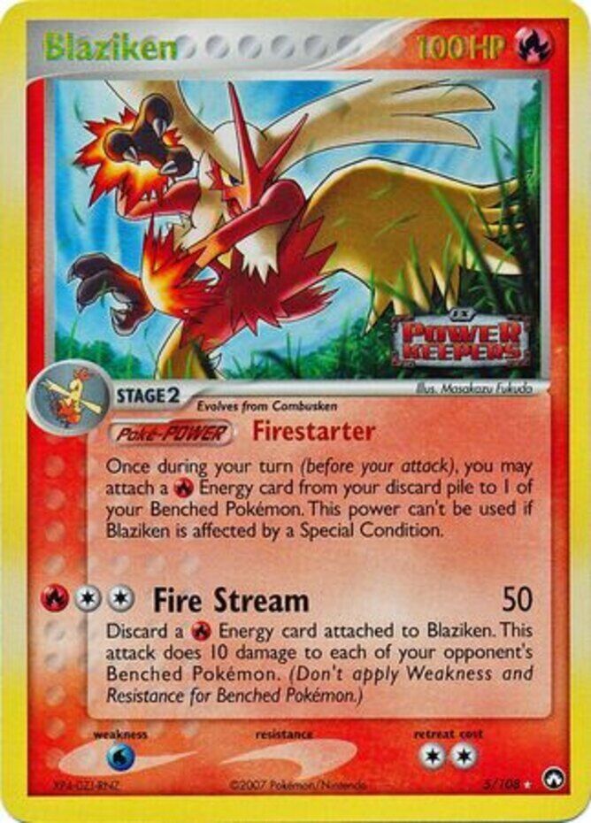 Blaziken (5/108) (Stamped) [EX: Power Keepers] | Odin's Place