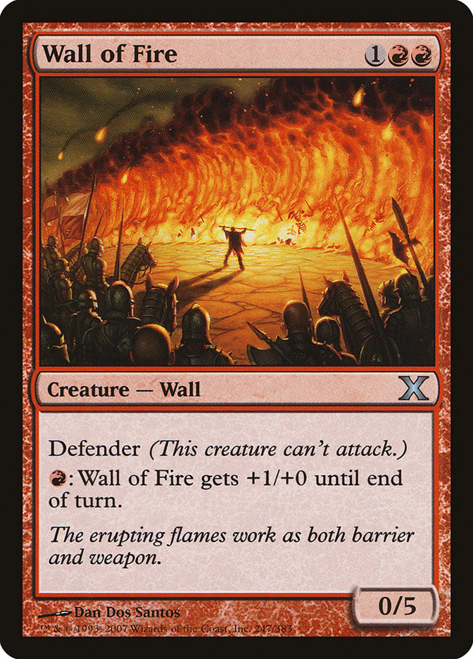 Wall of Fire (247) [Tenth Edition] | Odin's Place