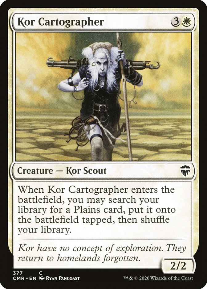 Kor Cartographer (377) [Commander Legends] | Odin's Place