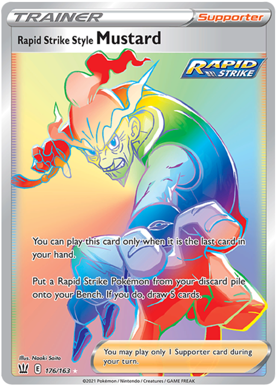 Rapid Strike Style Mustard (176/163) [Sword & Shield: Battle Styles] | Odin's Place