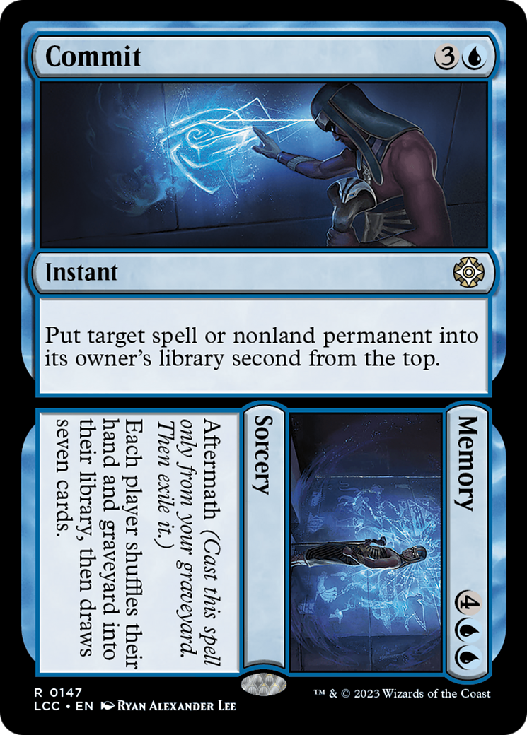 Commit // Memory [The Lost Caverns of Ixalan Commander] | Odin's Place