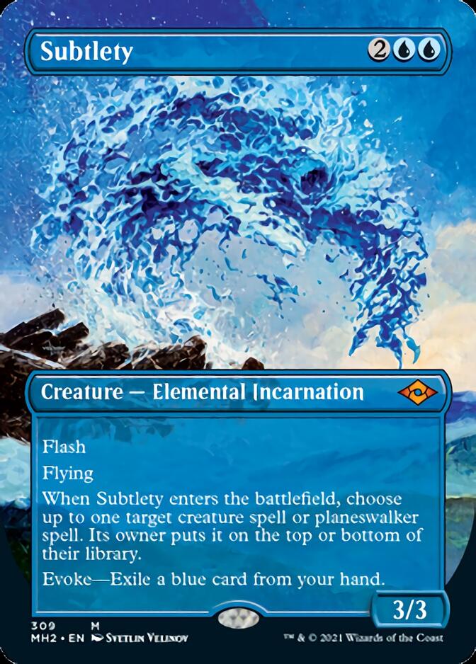 Subtlety (Borderless Alternate Art) [Modern Horizons 2] | Odin's Place