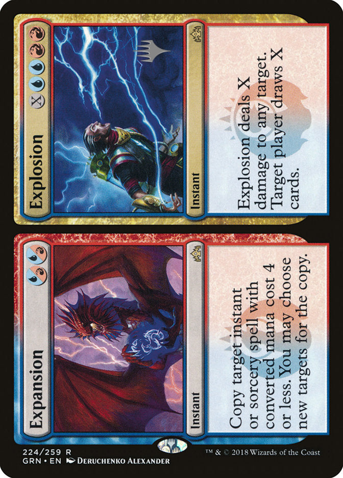 Expansion // Explosion (Promo Pack) [Guilds of Ravnica Promos] | Odin's Place