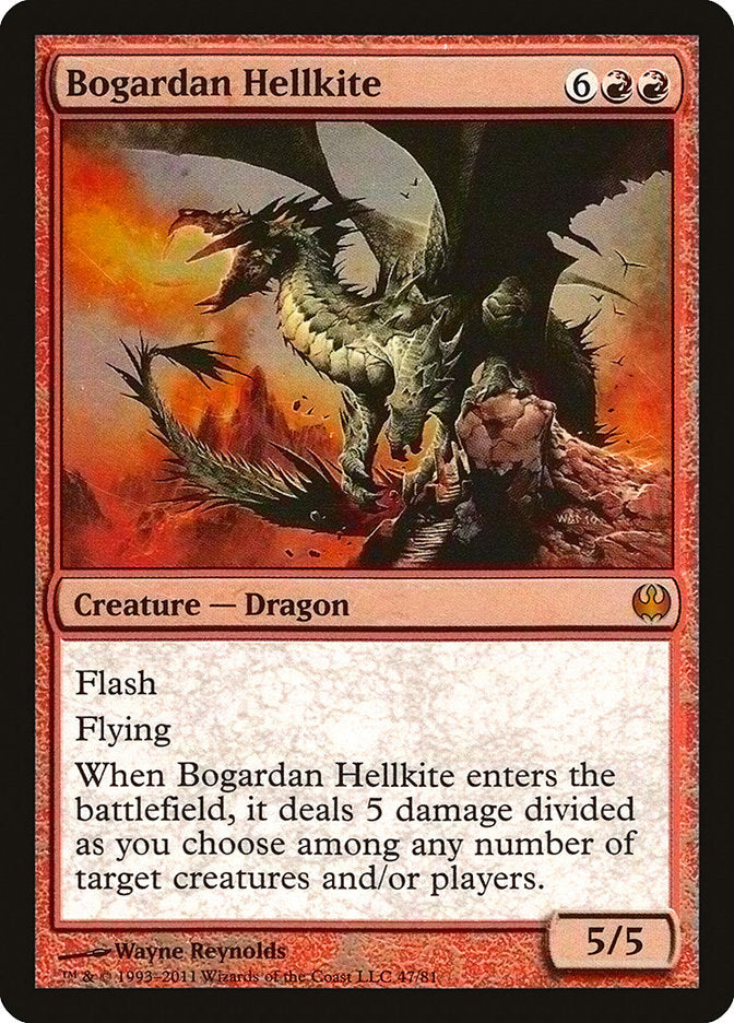 Bogardan Hellkite (47) [Duel Decks: Knights vs. Dragons] | Odin's Place