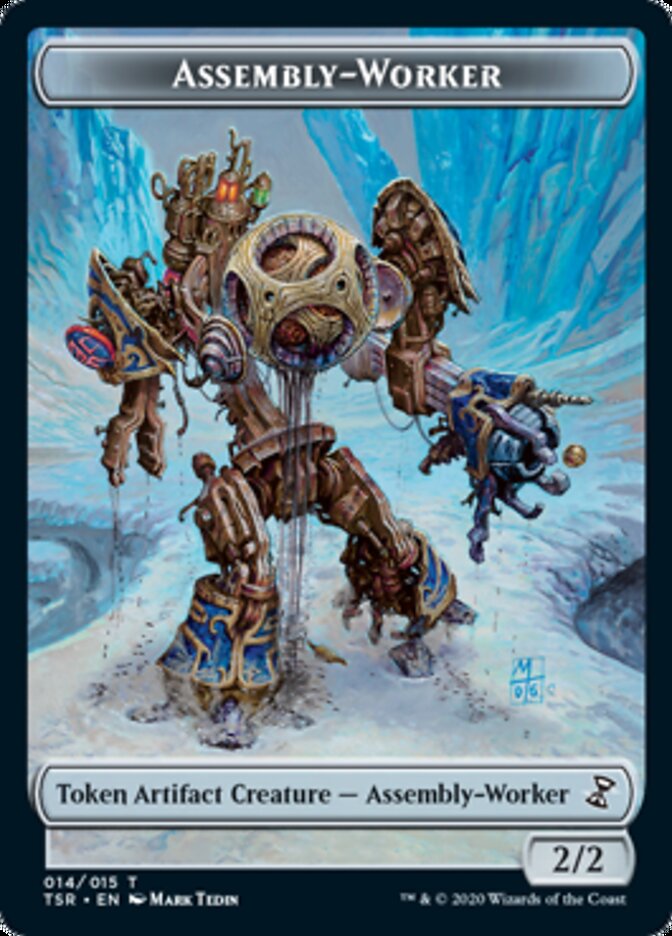 Assembly-Worker Token [Time Spiral Remastered Tokens] | Odin's Place