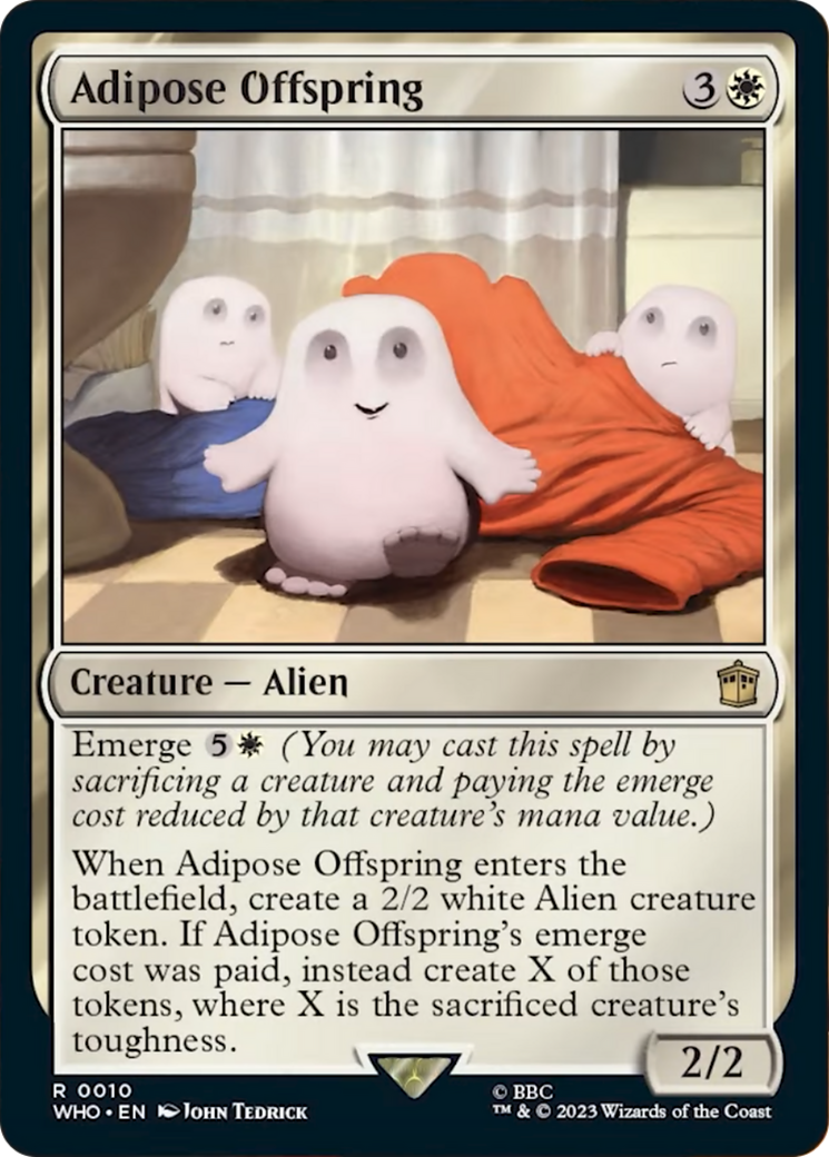 Adipose Offspring [Doctor Who] | Odin's Place