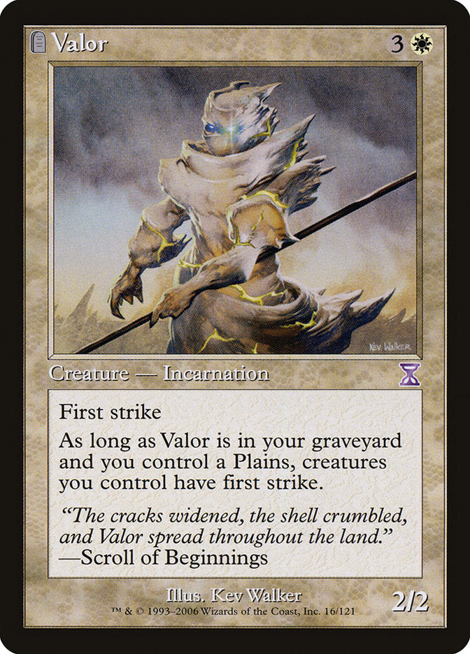 Valor (16) [Time Spiral Timeshifted] | Odin's Place