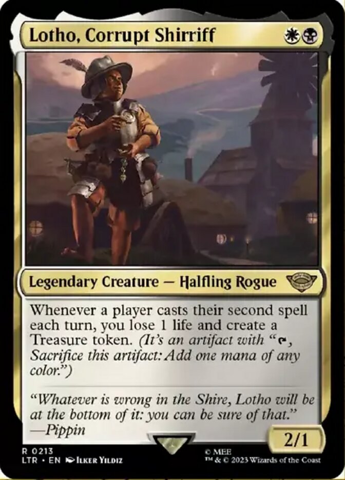 Lotho, Corrupt Shirriff [The Lord of the Rings: Tales of Middle-Earth] | Odin's Place