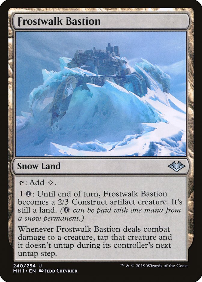 Frostwalk Bastion (240) [Modern Horizons] | Odin's Place
