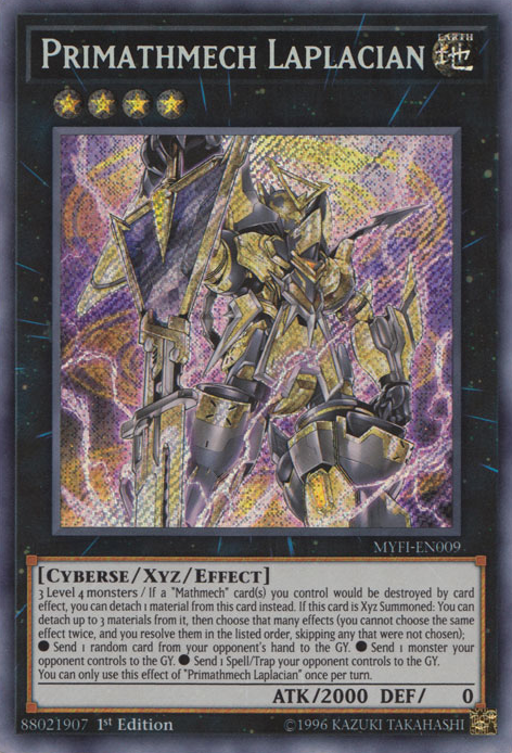 Primathmech Laplacian [MYFI-EN009] Secret Rare | Odin's Place