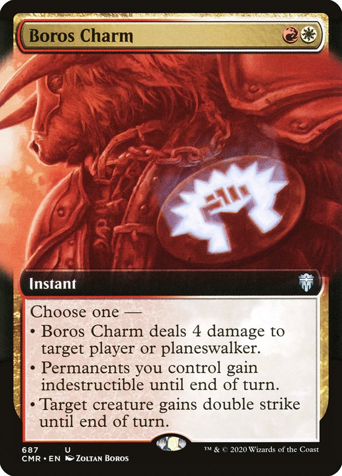 Boros Charm (Extended Art) [Commander Legends] | Odin's Place