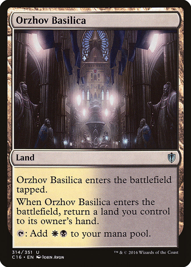 Orzhov Basilica (314) [Commander 2016] | Odin's Place