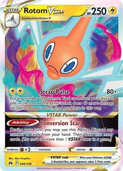 Rotom VSTAR (046/159) [Sword & Shield: Crown Zenith] | Odin's Place