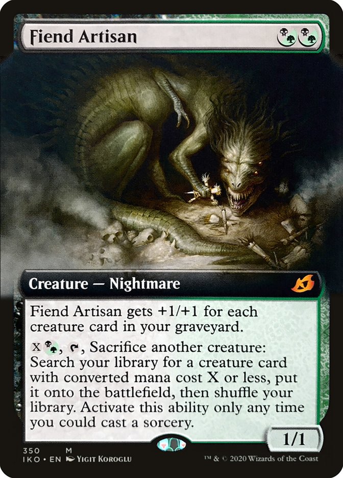 Fiend Artisan (Extended Art) [Ikoria: Lair of Behemoths] | Odin's Place