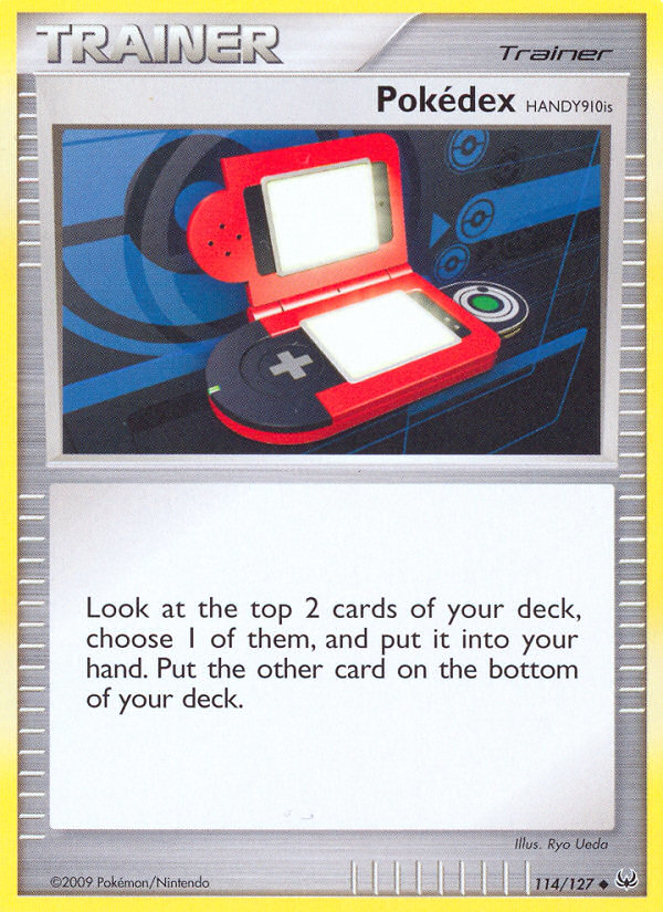 Pokedex HANDY910is (114/127) [Platinum: Base Set] | Odin's Place