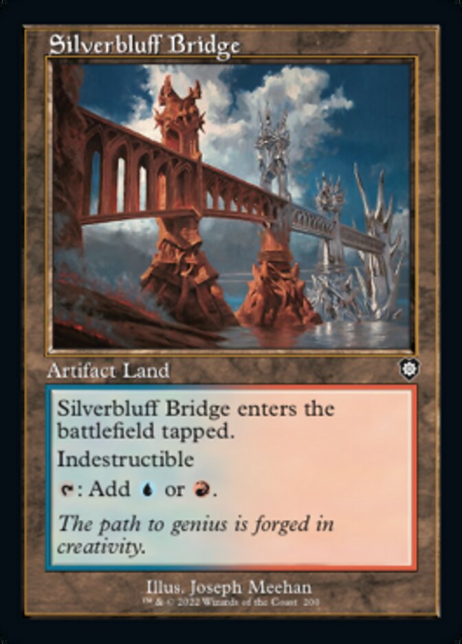 Silverbluff Bridge (Retro) [The Brothers' War Commander] | Odin's Place