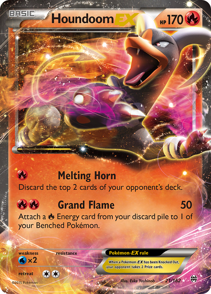 Houndoom EX (21/162) [XY: BREAKthrough] | Odin's Place