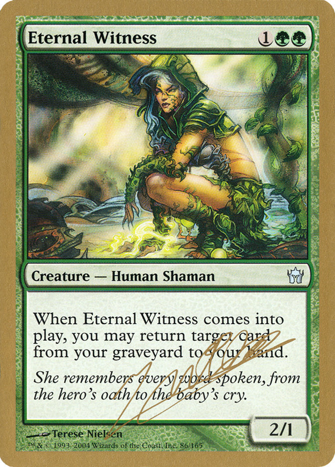 Eternal Witness (Julien Nuijten) [World Championship Decks 2004] | Odin's Place