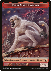 First Mate Ragavan // Knight Double-Sided Token [March of the Machine Tokens] | Odin's Place