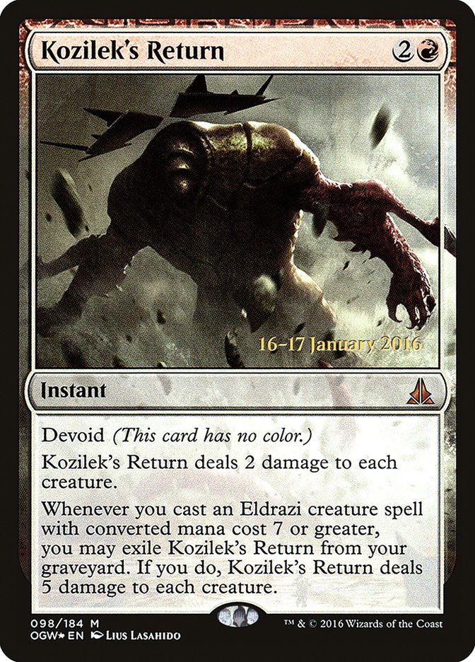Kozilek's Return (98) [Oath of the Gatewatch Prerelease Promos] | Odin's Place