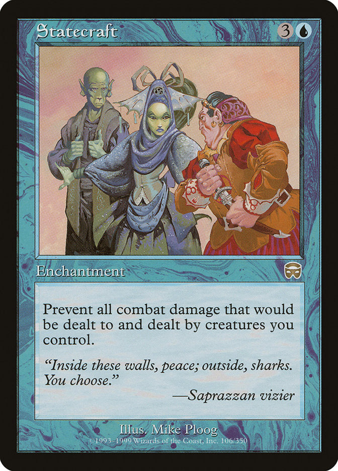 Statecraft (106) [Mercadian Masques] | Odin's Place